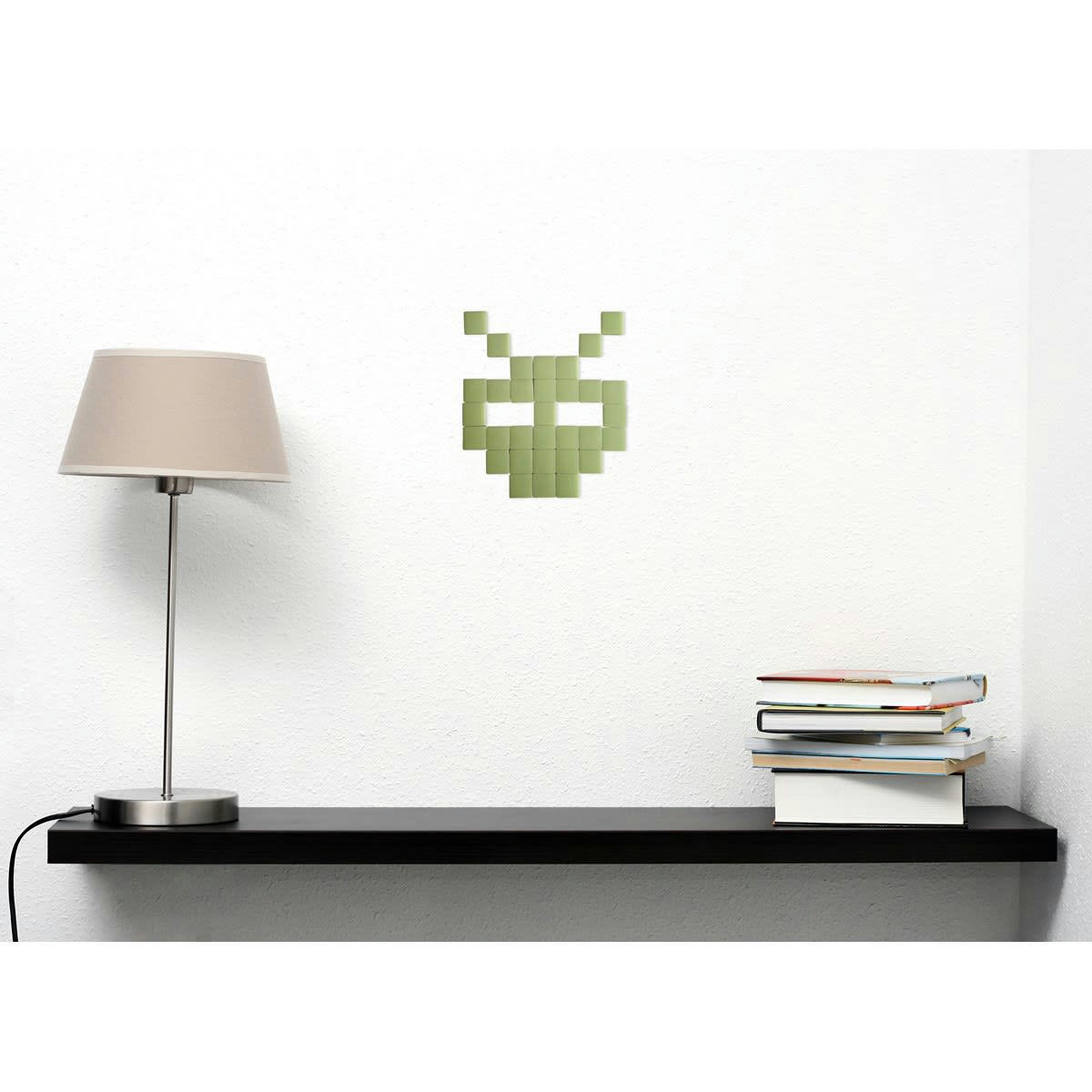 MINI ROUGE OUTDOOR - Mosaïque adhésive en verre vert clair