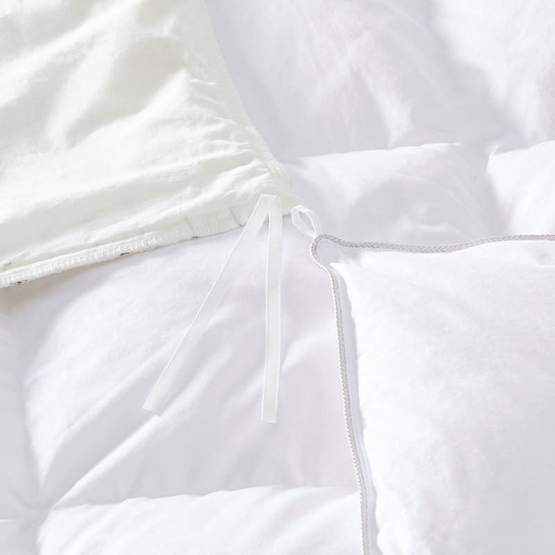 Ultra Soft Jersey Grey Stripe Quilt Cover Separates