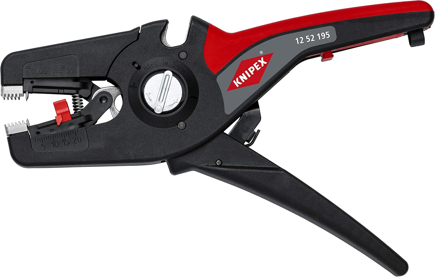 KNIPEX Tools 12 52 195 PreciStrip16 Insulation Stripper