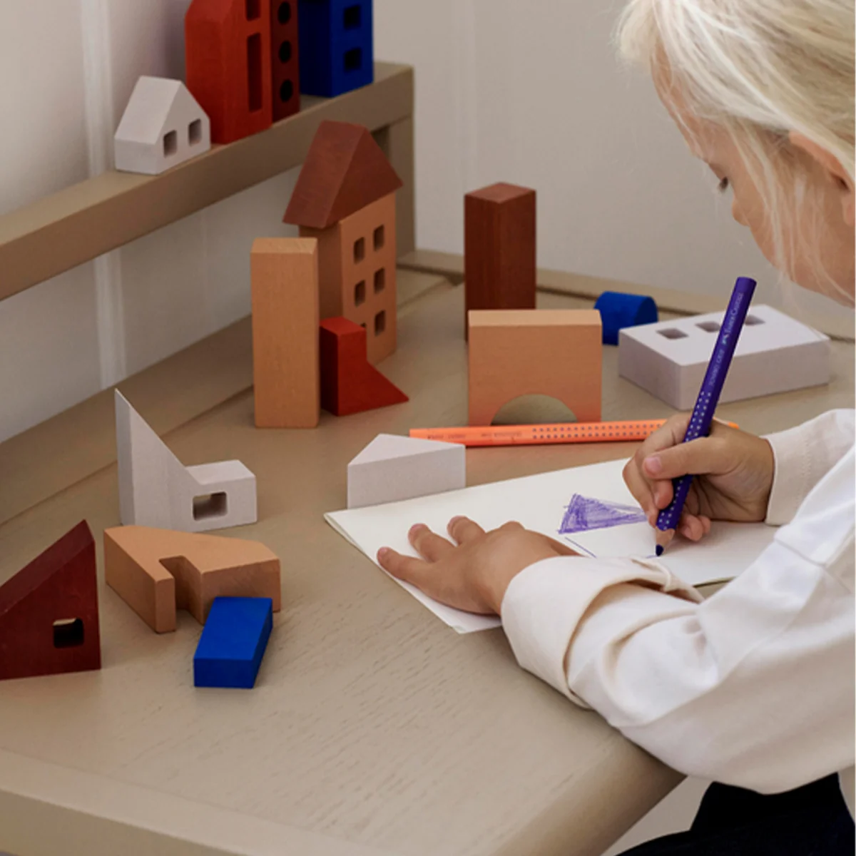 Ferm Living - Little Architect Bauklötze, multi