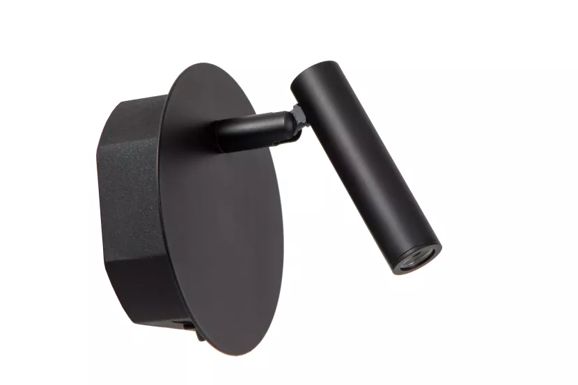 Kinkiet JOLIJNczarny LED 1x2W 145lm wym:9x10,2x10,2cm IP20 Lucide