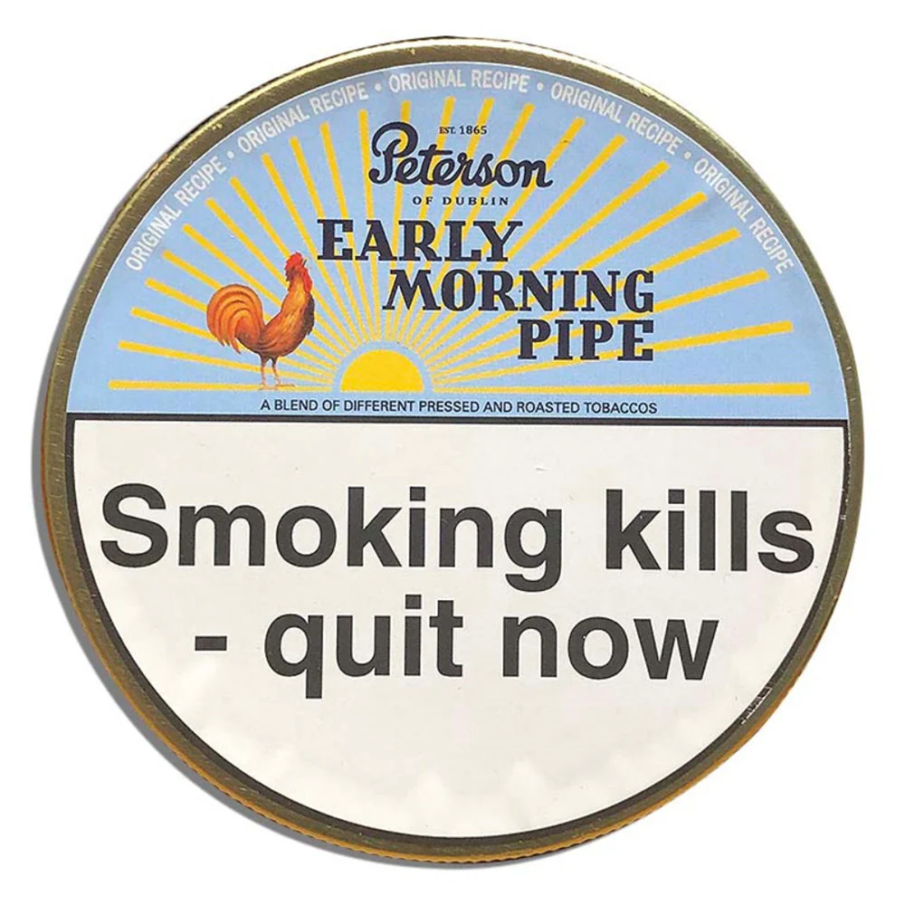 Peterson Early Morning Pipe Tobacco 50g Tin