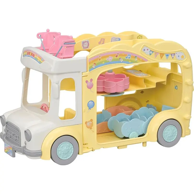 Spielset Bus Regenbogen Erlebniskindergarten
