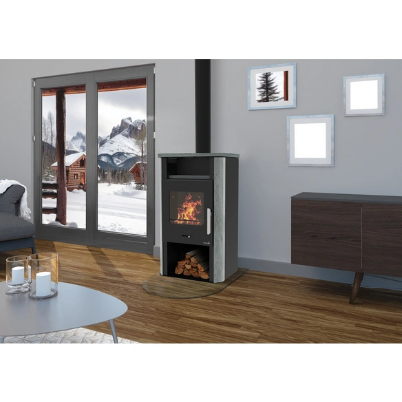 Kaminofen »Cube«, KO 108, Leistung: 6 kW