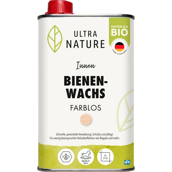 Bienenwachs, farblos 0,5 Liter