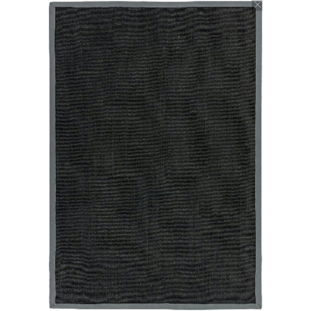 LINDO - Tapis en Fibre végétale Gris 200x300 cm