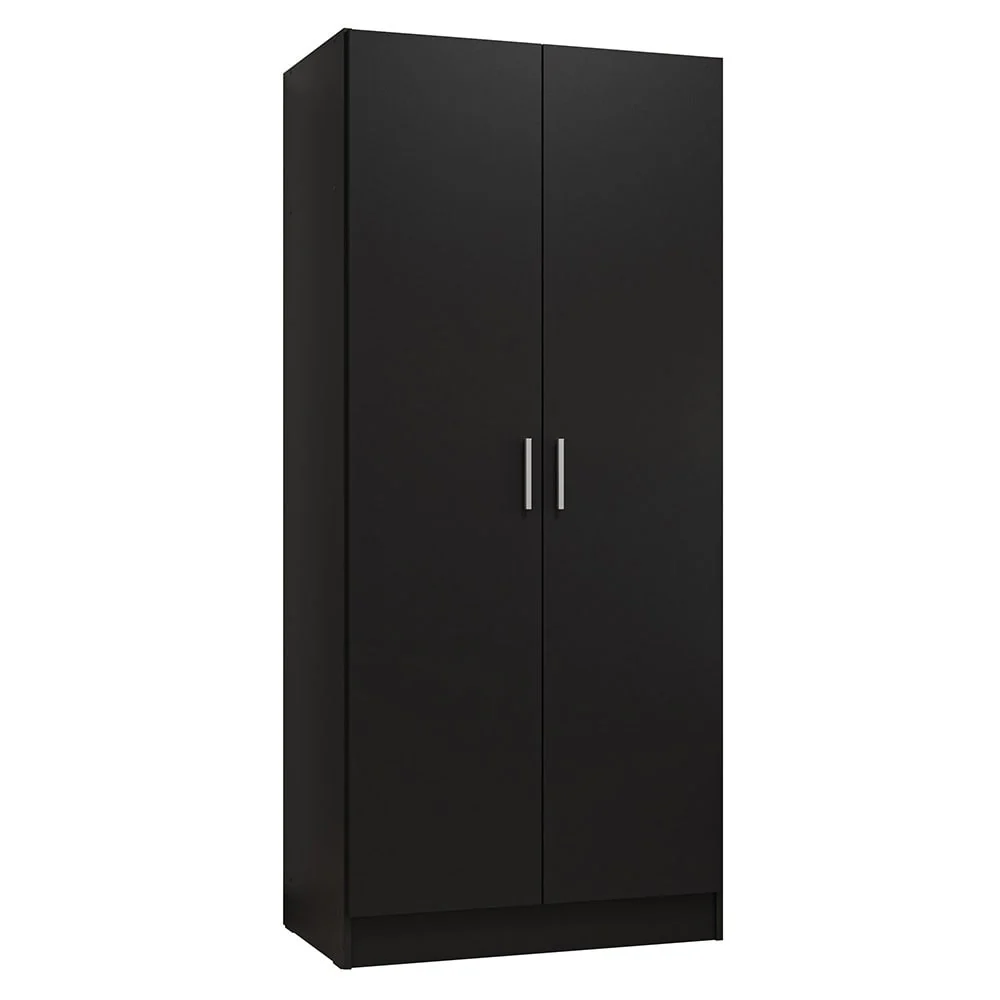 Madesa 2 Door Storage Cabinet with Ample Shelf Space 31L Utility Armoire Closet Entryway and Bedroom Organization Unit