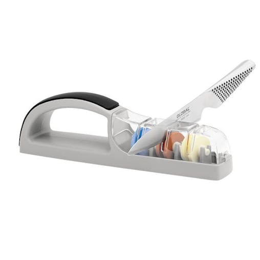 New Global Plus 3 Stage Minosharp Ceramic Water Knife Sharpener