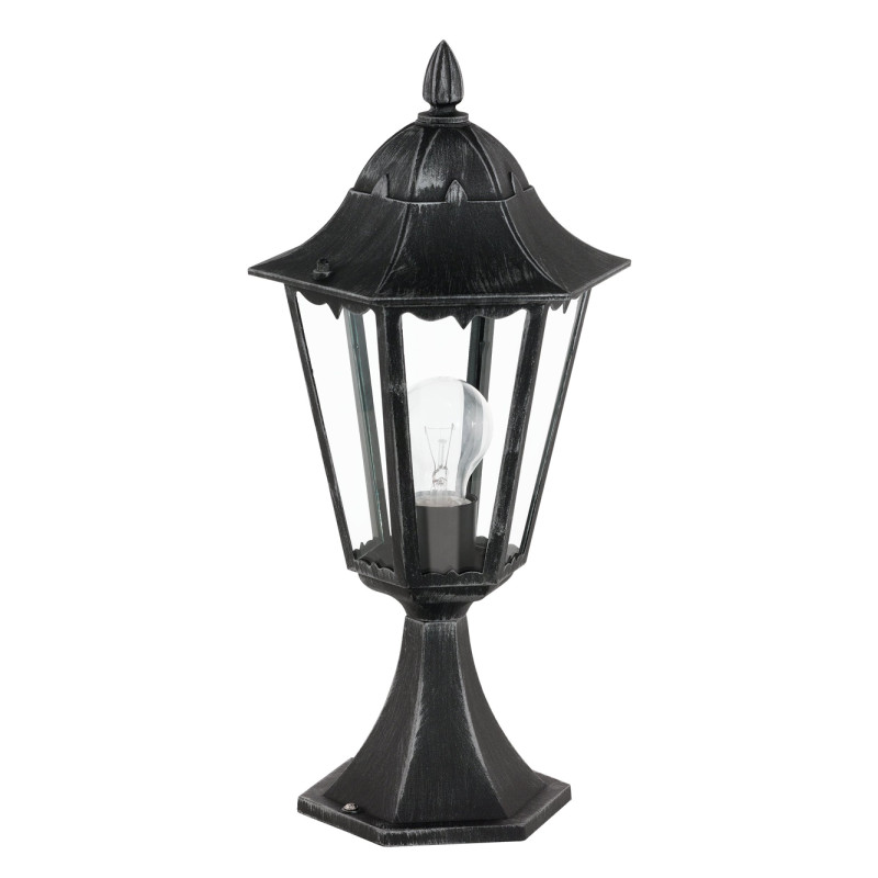 Borne extérieure Navedo noire E27 60 W EGLO