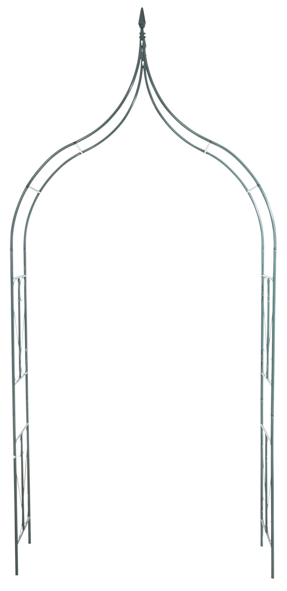 ROSEN - Arche pour plantes grimpantes en métal Vert