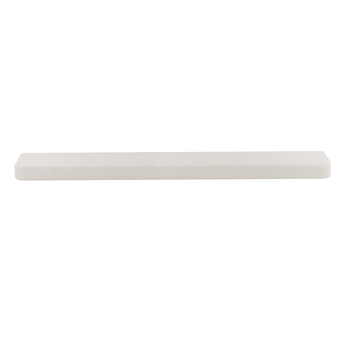 Giga Meubel Wandplank Stone - Wit Marmer Composiet - 200x29x8cm