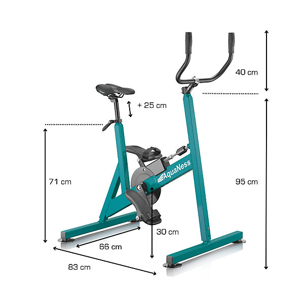 Aquaness - Aquabike V2 - Vélo de piscine