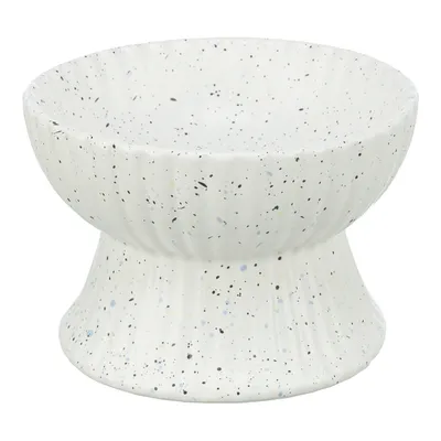 Trixie Raised Ceramic Bowl