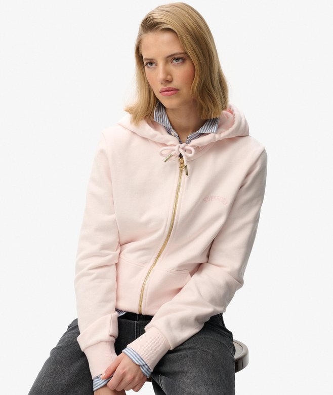 Essential Logo Zip Hoodie