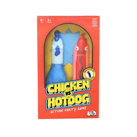 Chicken vs Hotdog Action Party Game