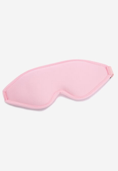 Womens Pink Padded Eye Mask