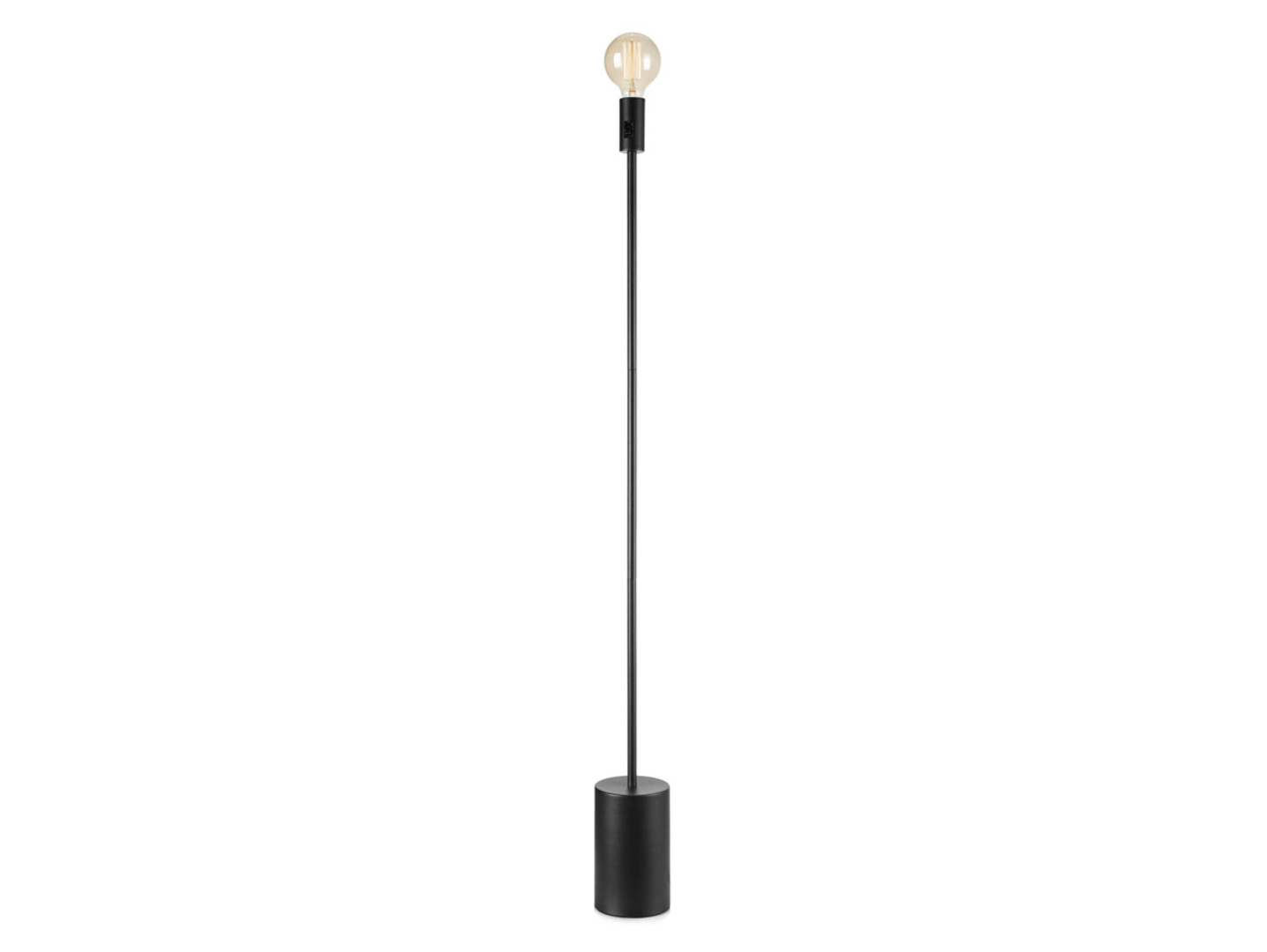Lampa podłogowa Capital metalowa czarna