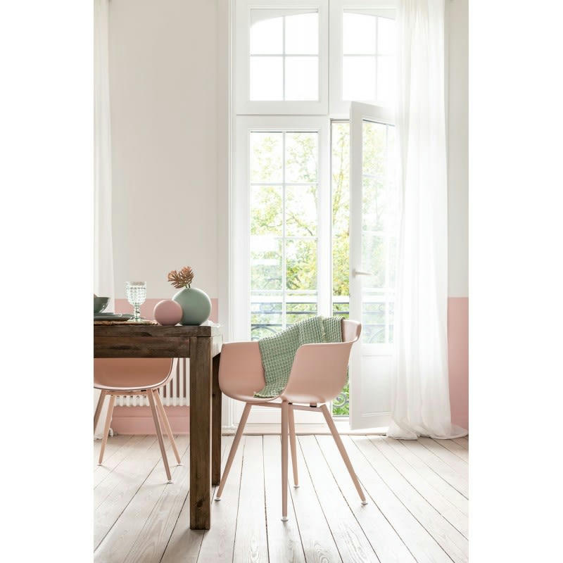 BOULE - Vase céramique vert pastel H23,5cm