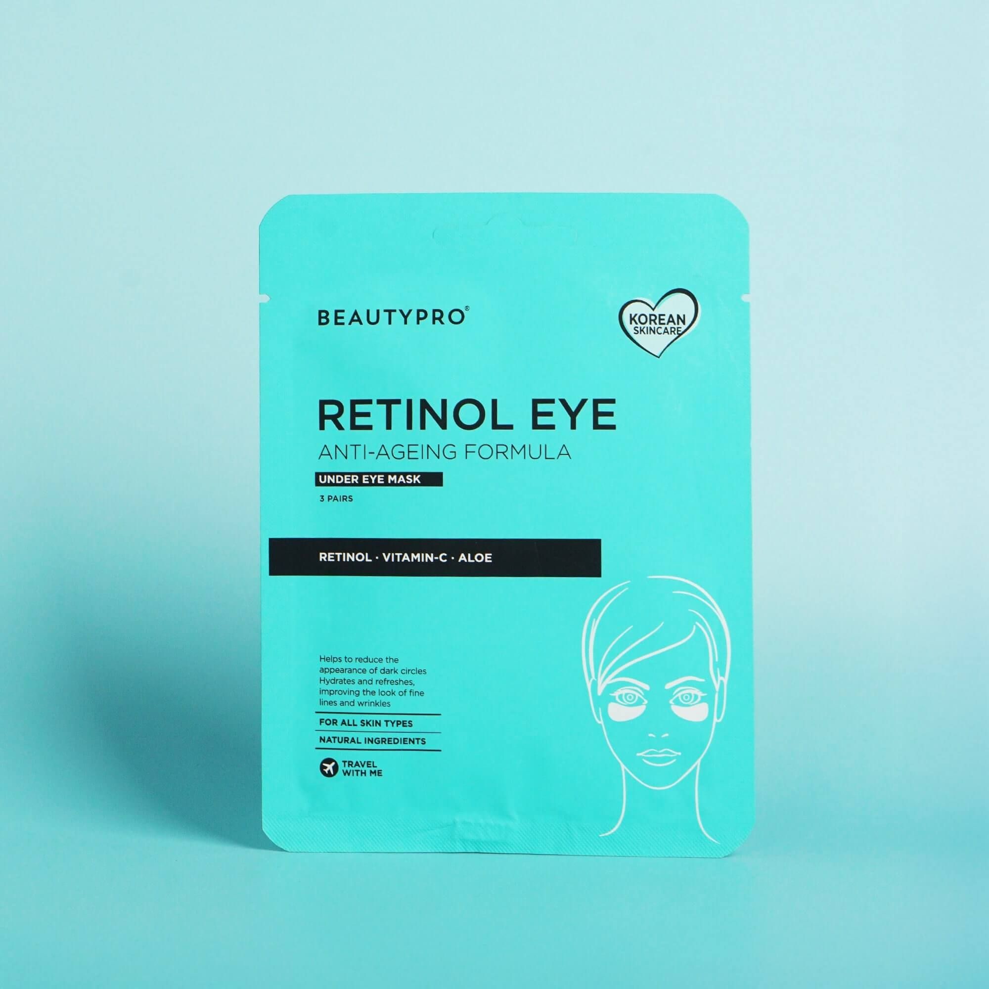 BEAUTYPRO Retinol Under Eye Patch Under Eye Mask - Pack Of 4