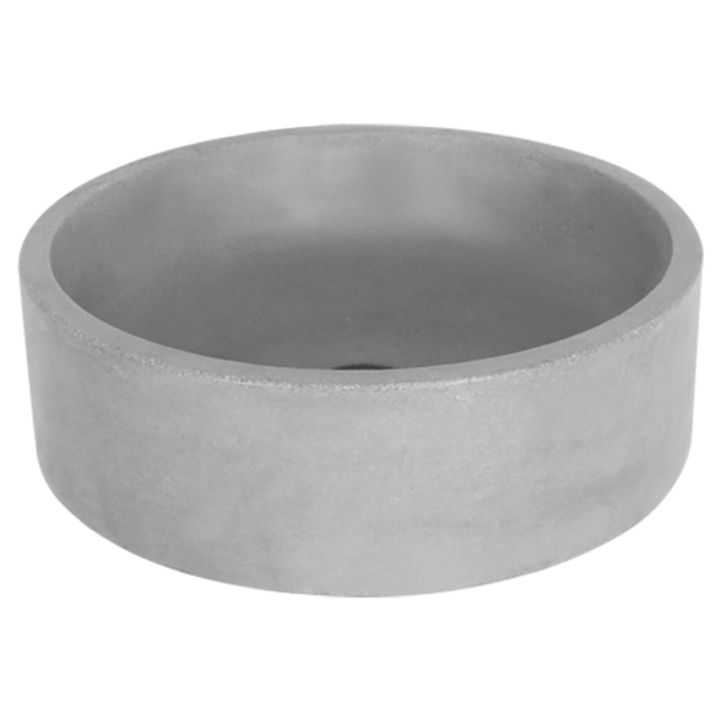 Vasque à poser Marba ronde gris clair Ø 42 x 13 cm DIFFERNZ