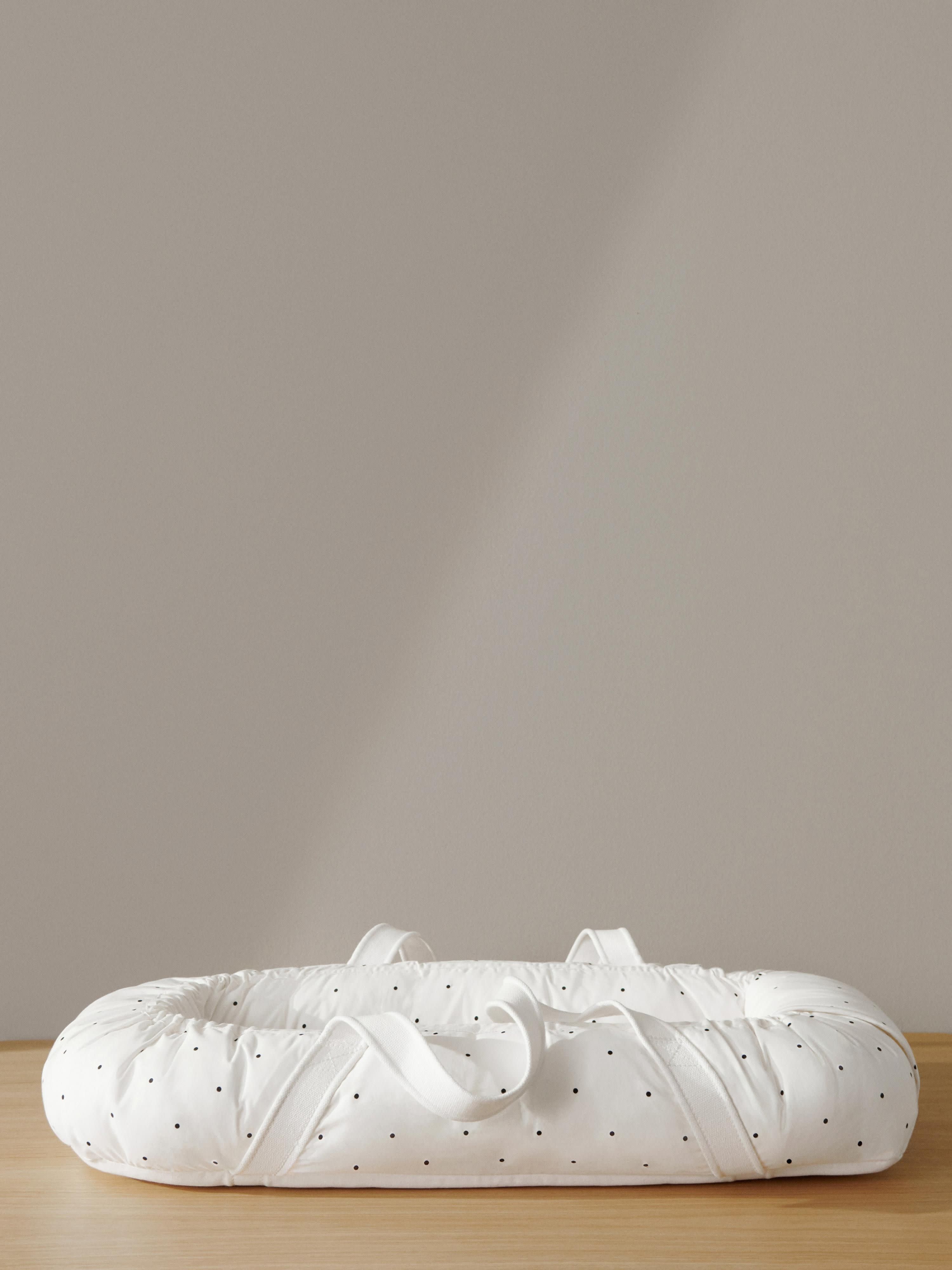 Tragbares Babynest Gro aus Baumwolle