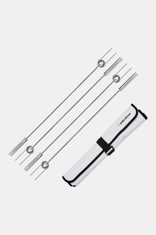 Solo Stove Set Van 4 Spiezen Uit Rvs