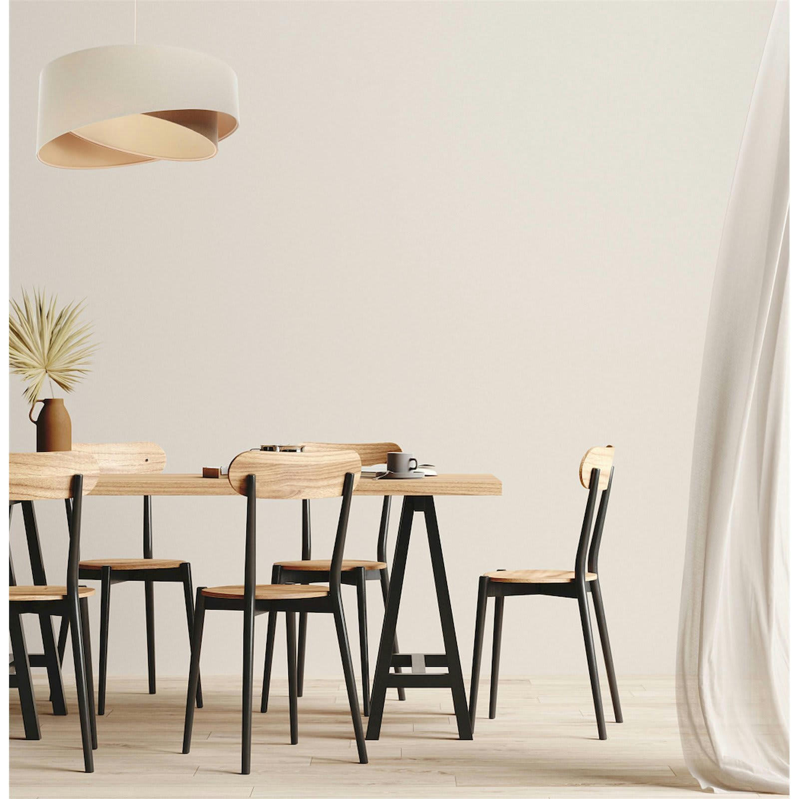 - Suspension Lin Beige 40x40x20 cm