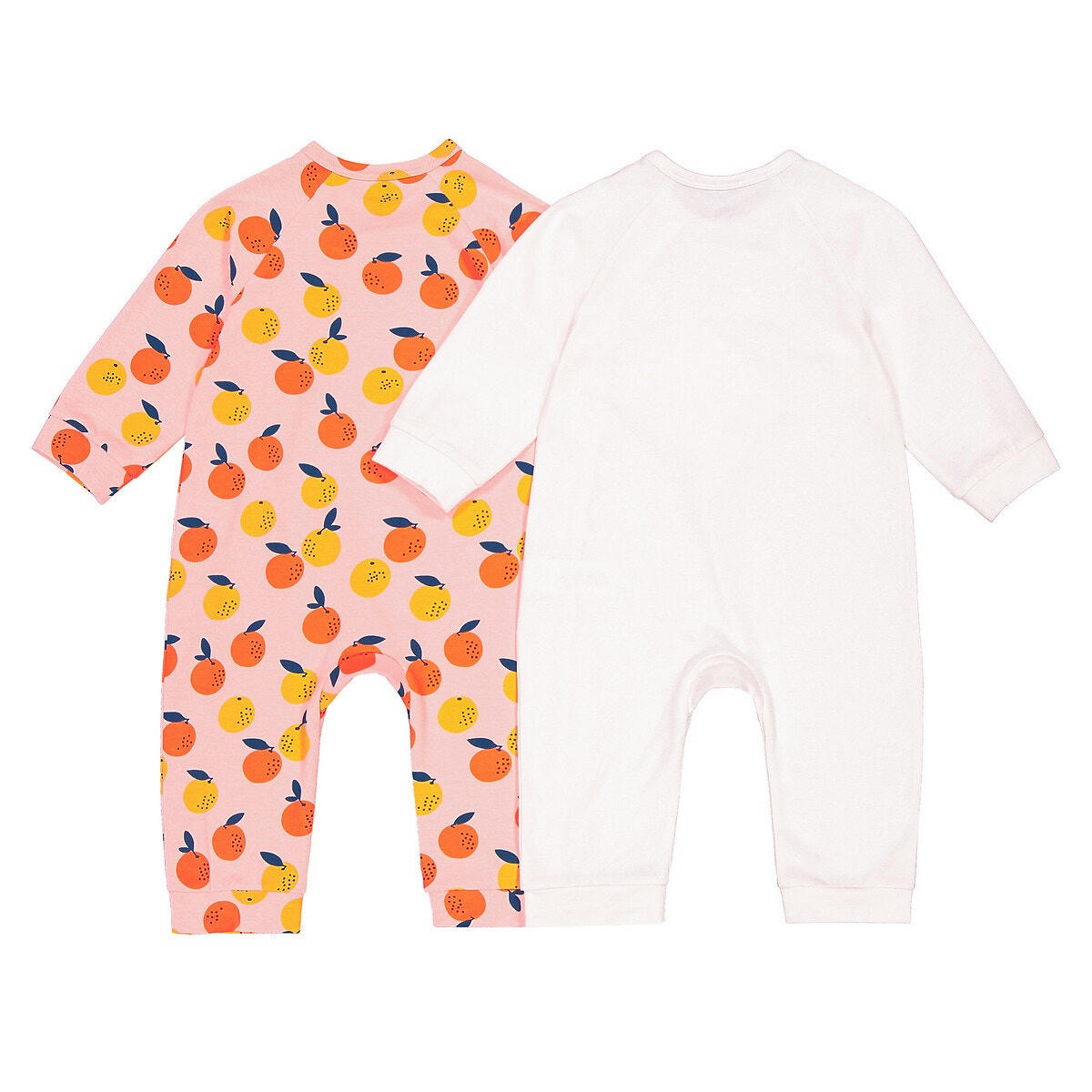 Lot de 2 pyjamas sans pieds coton bio