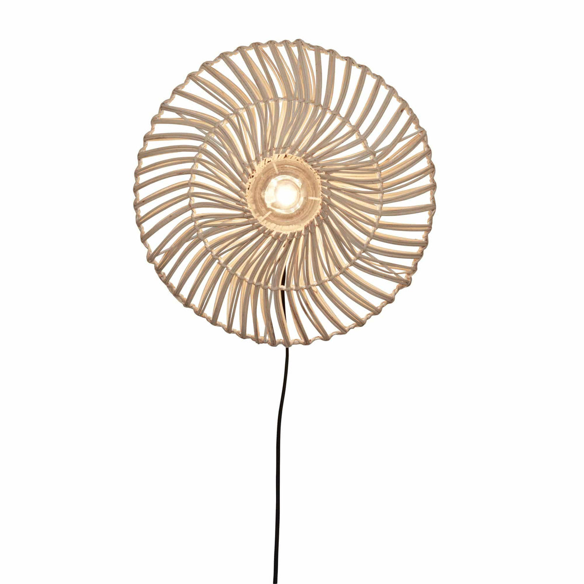 GOOD&MOJO wandlamp Zanzibar - wit - Ø55cm