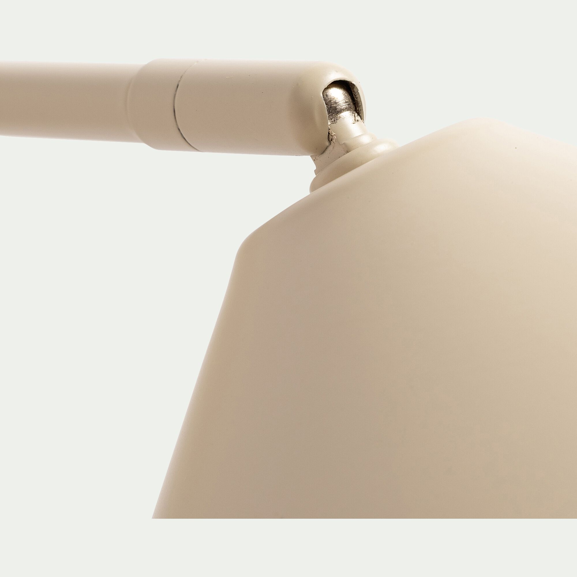 RAVENNE - Applique murale électrifiée en fer D25cm - beige sable