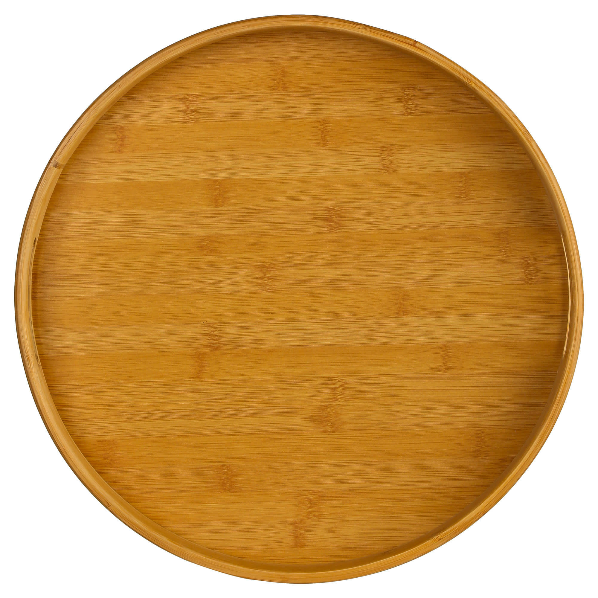 - Plateau rond en bambou - 40cm