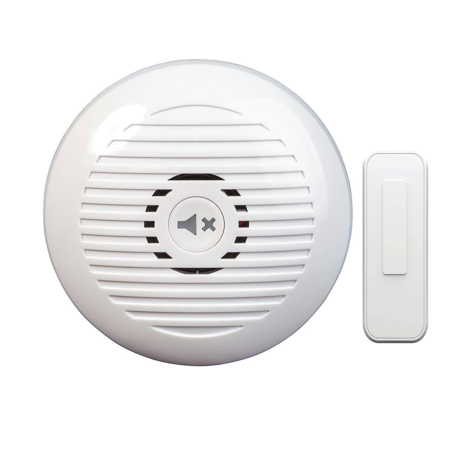 Globe Wireless Doorbell Kit with LED Strobe Light