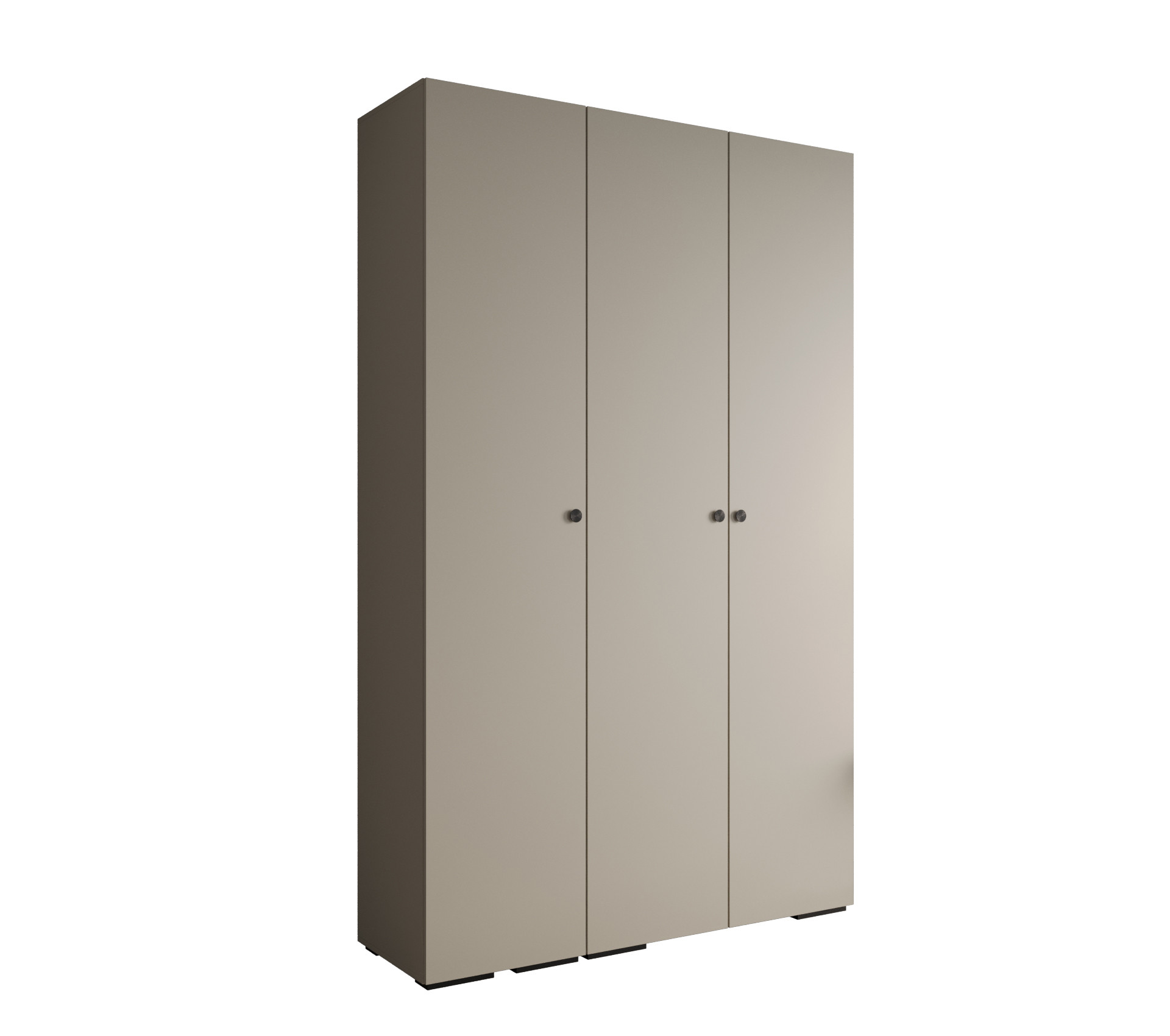Szafa ubraniowa Garderoba INOVA 2 1,5SZ kaszmir czarny