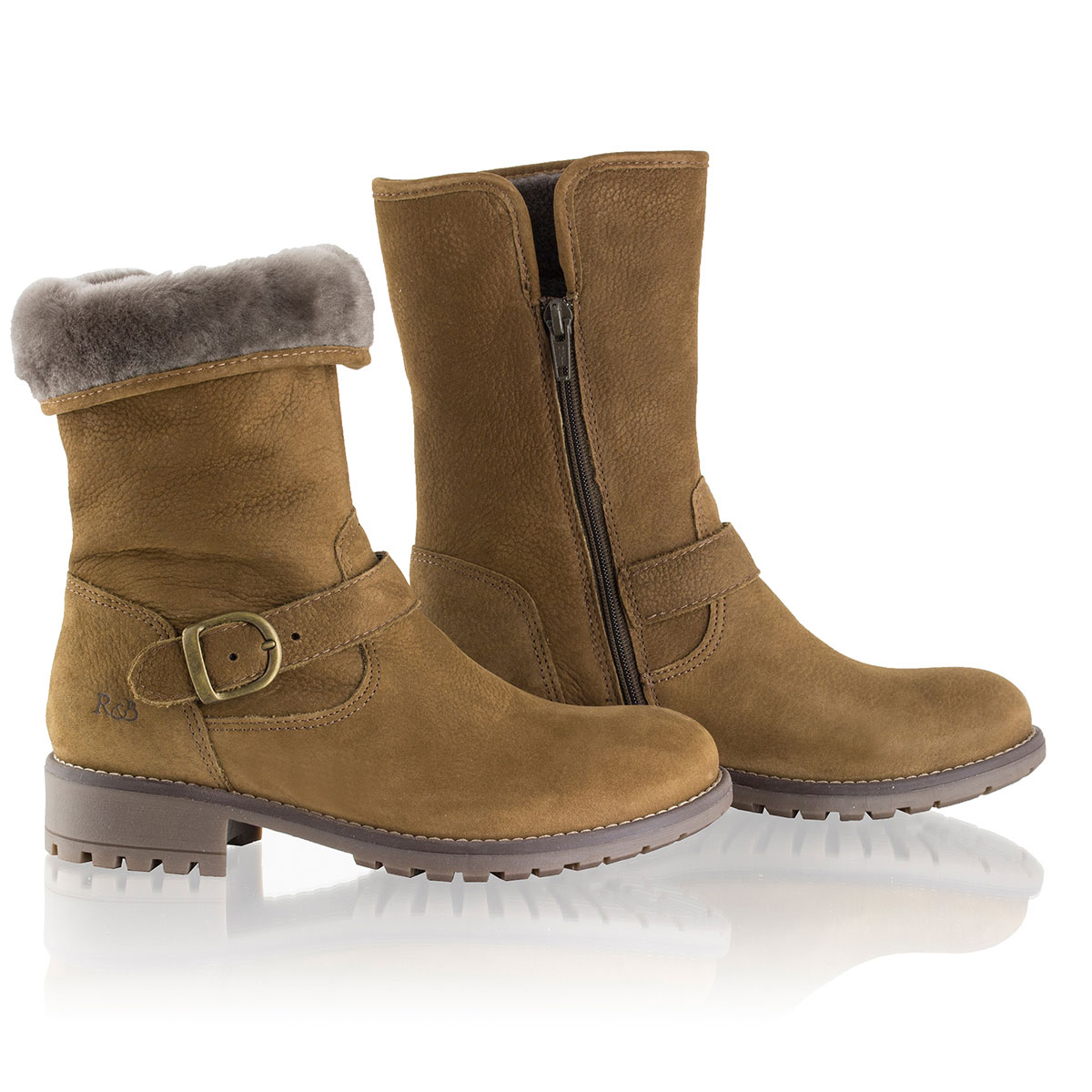 Russell & Bromley PELAGE Sheepskin Lined Boot