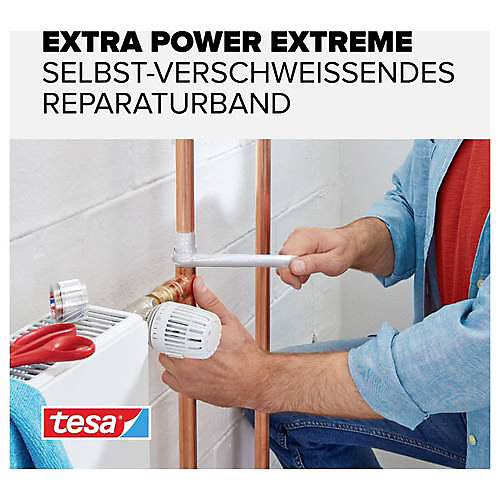 Bande de réparation tesa Extreme Repair 56064-00003-00 transparent, 30 mm x 2,5 m