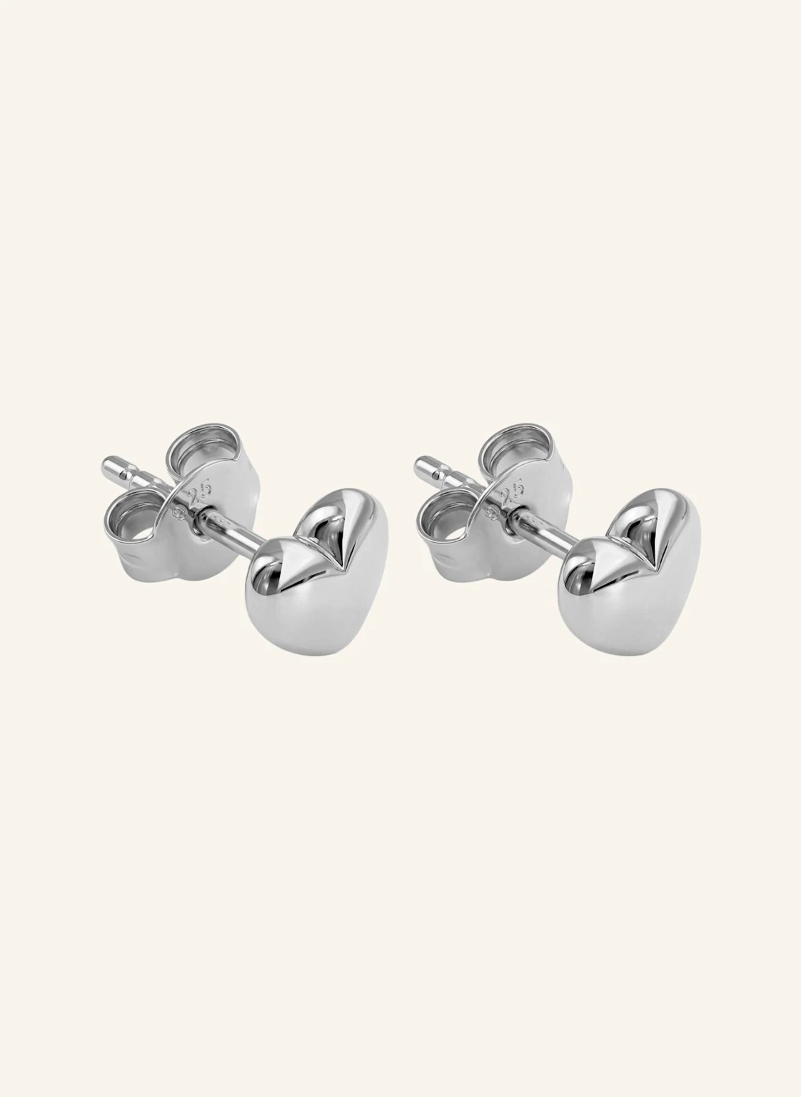OHH LUILU Ohrstecker PUFFY HEART STUDS by GLAMBOU