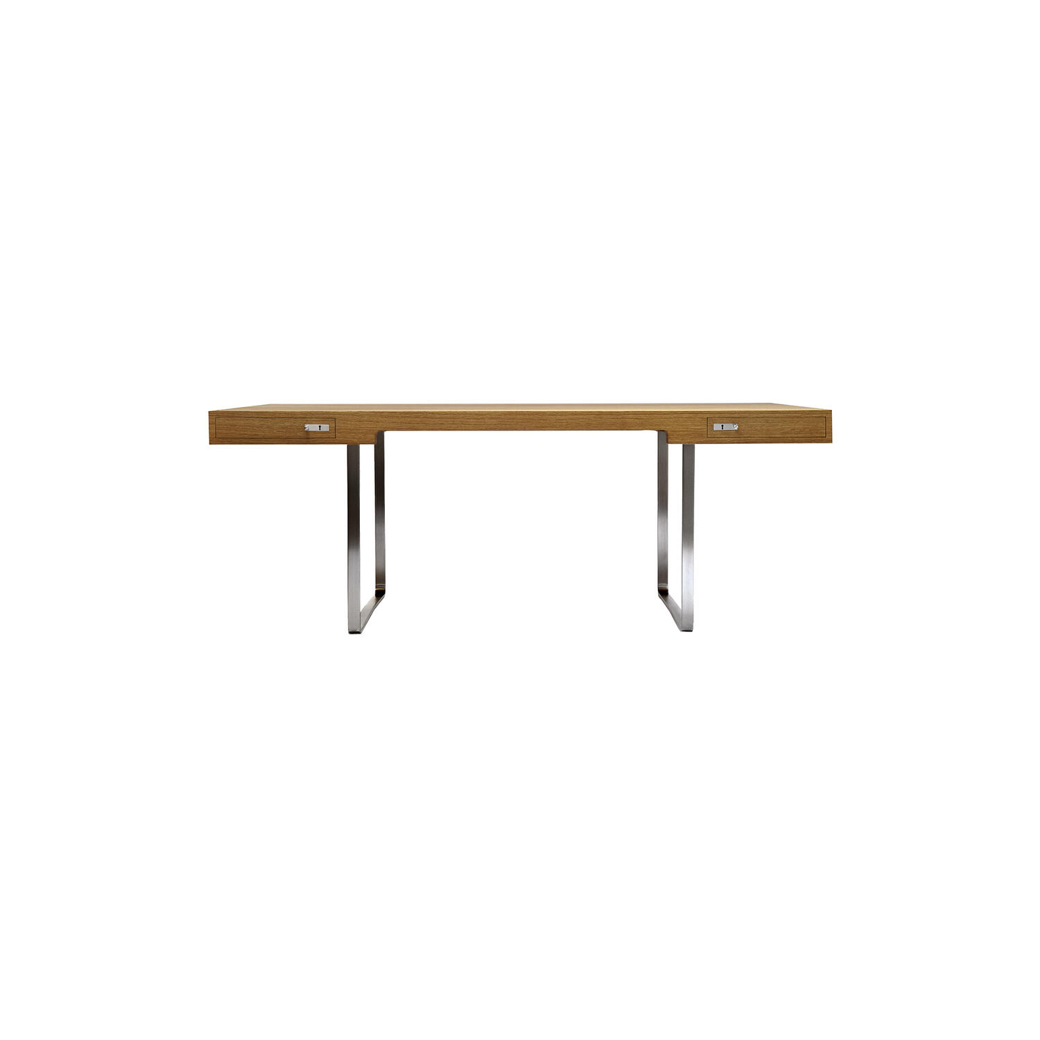 CH110 skrivebord, olieret eg