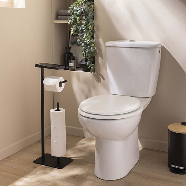 Dérouleur de papier WC avec porte-téléphone