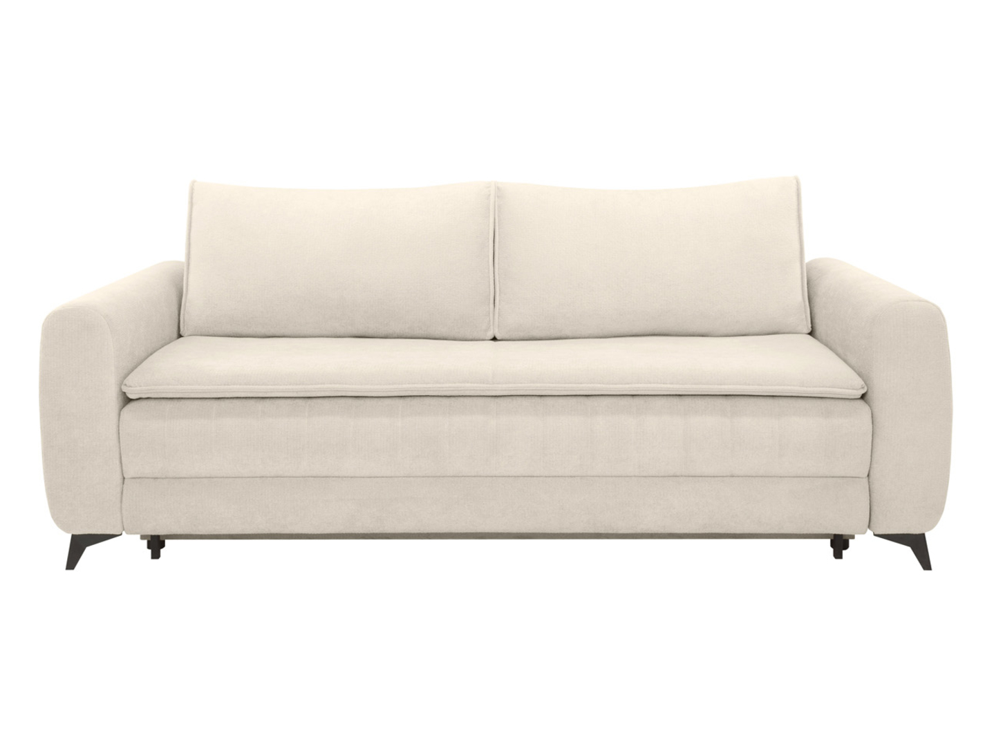 Sofa trzyosobowa Bolero rozkładana z pojemnikiem beżowa