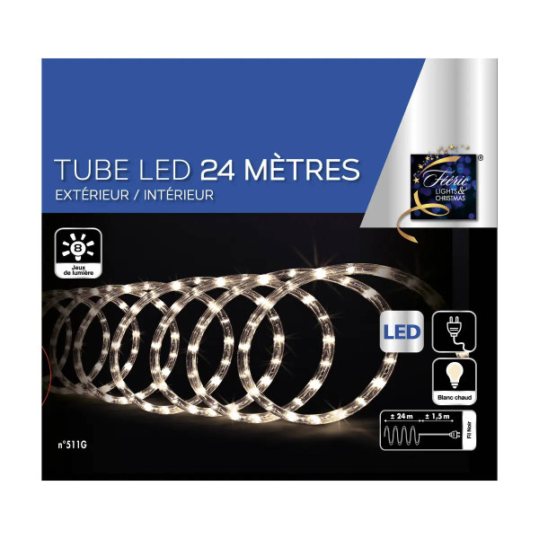Girlanda świetlna zewnętrzna, w formie spirali, 432 LED