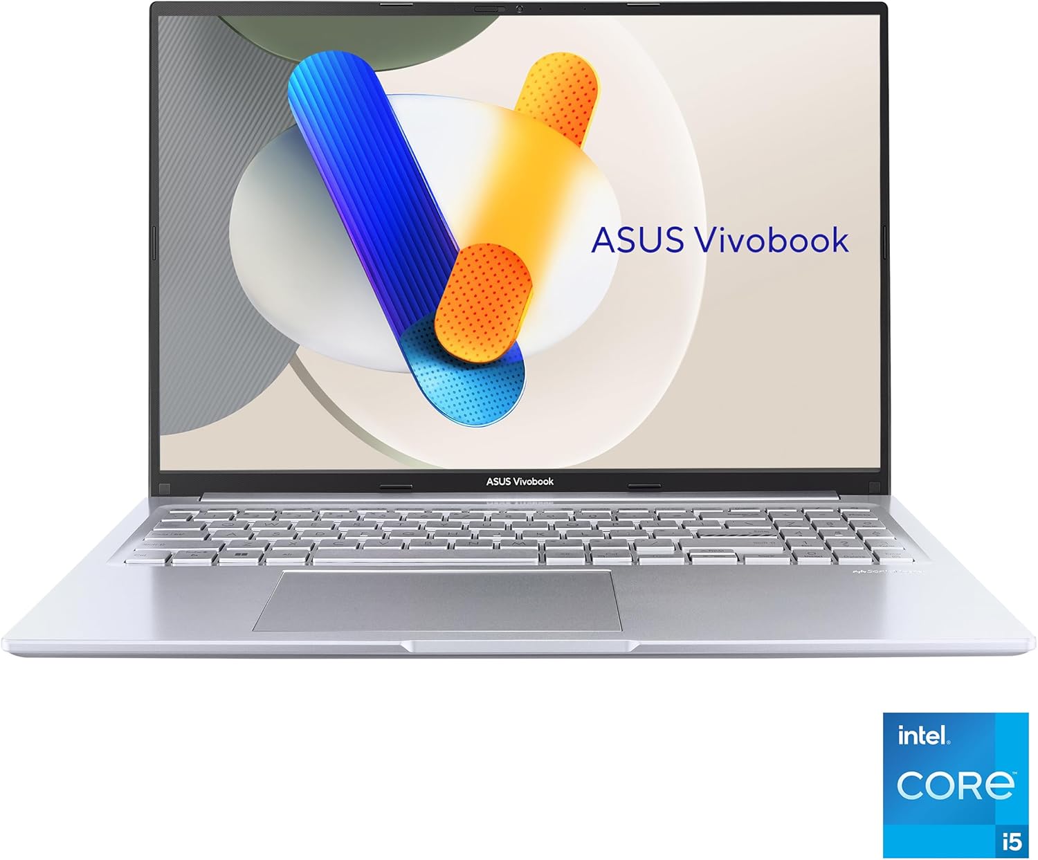 ASUS Vivobook 16 Laptop  16” WUXGA 60Hz Display  Intel Core i5-13420H  Intel Iris Xᵉ Graphics  16GB Memory  512GB Storage  Windows 11  Cool Silver  F1605VA-ES56