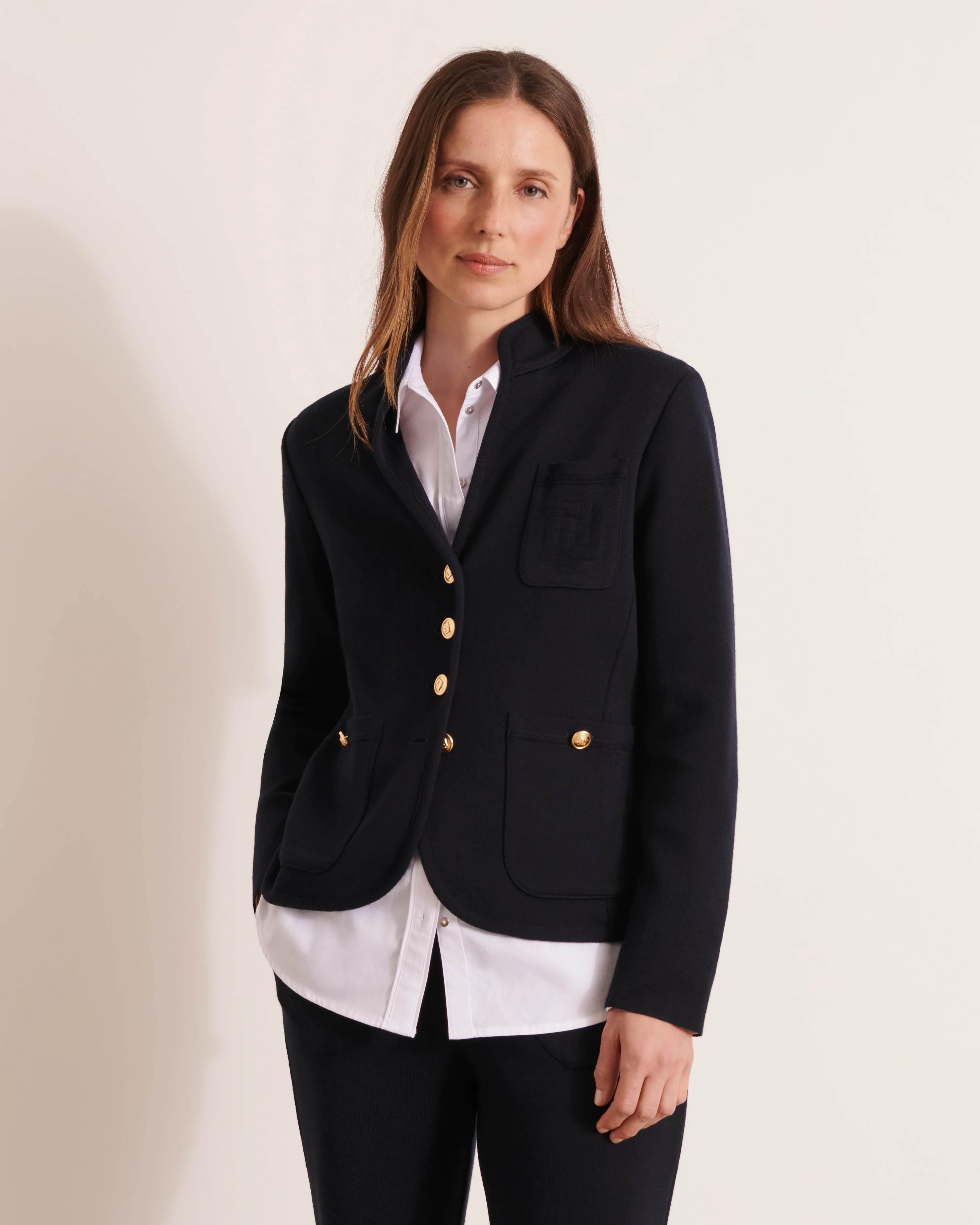 Veste maille milano en laine mérinos VICTORINE1927-12/12036/312