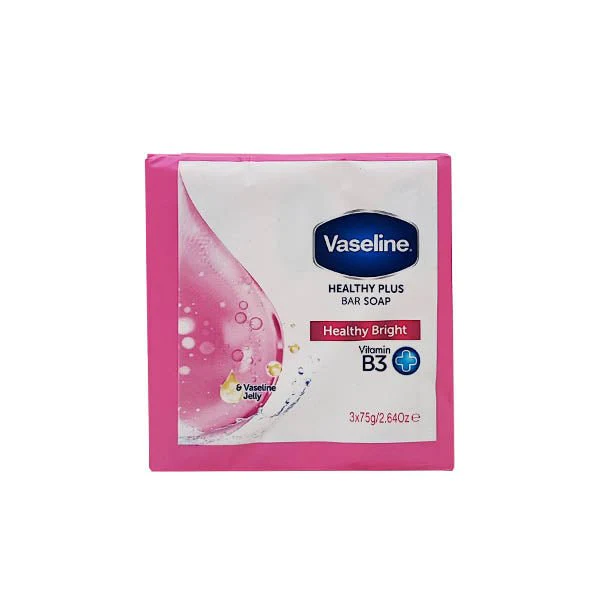 Vaseline Soap Healthy Bright 75g 3 Pack