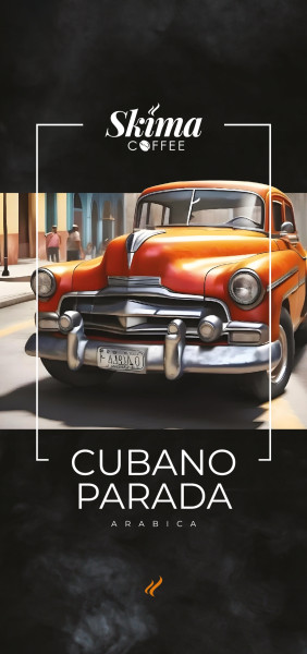 Kawa ziarnista 1kg Cubano Parada 100% Arabica Świeża do ekspresu