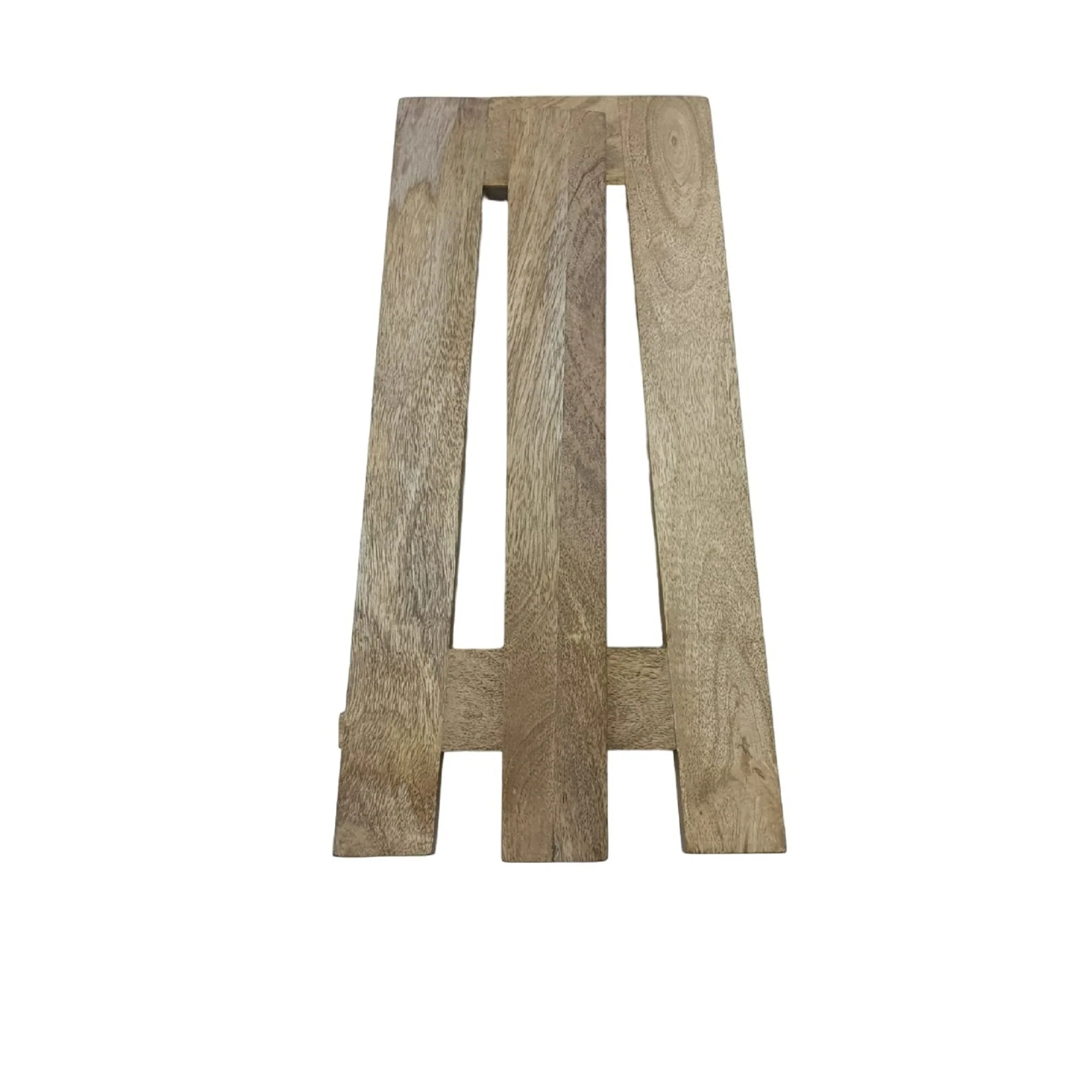 Large Vintage Style Wooden Easel - 16 - Brown