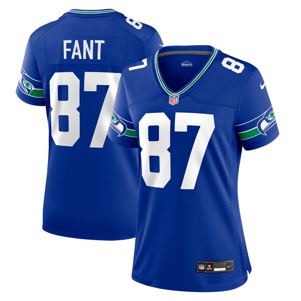 Noah Fant Seattle Seahawks Nike Women's Throwback Player Game Jersey - Royal