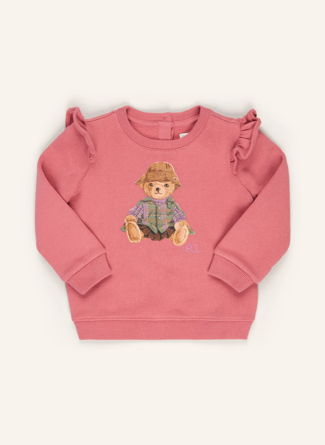 POLO RALPH LAUREN Sweatshirt mit Rüschen