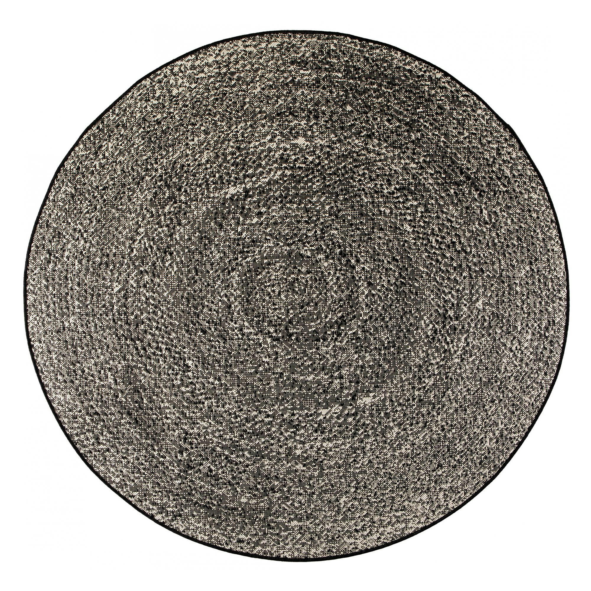 MALIA - Tapis  outdoor en polypropylene tonnerre diameter 160