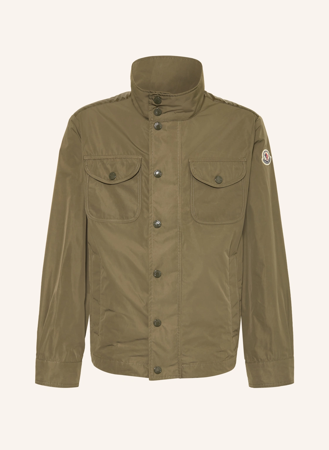 MONCLER enfant Regenjacke im Materialmix