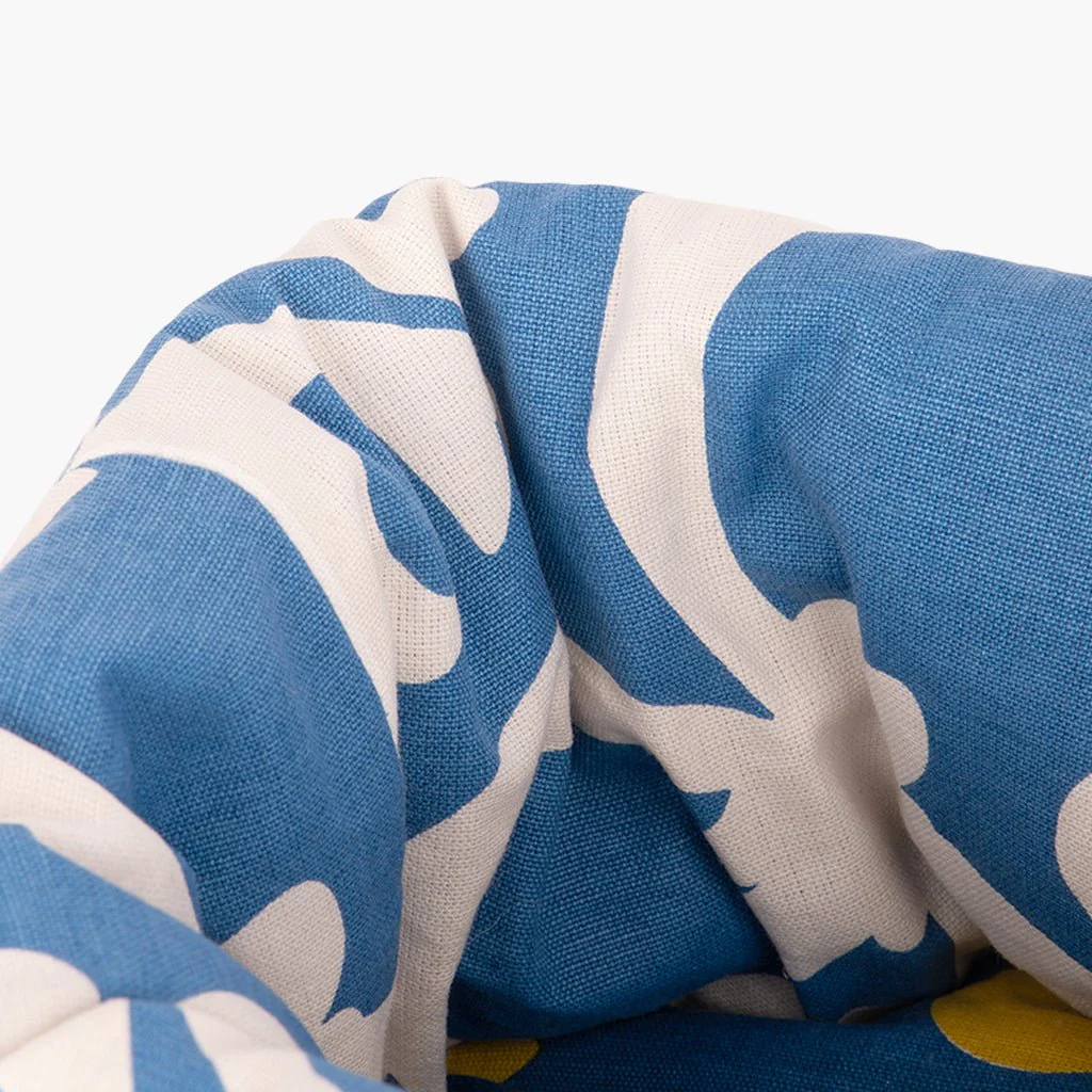 Cesto/Saco de Pão de Algodão AZULEJO